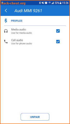 BlueWay Smart Bluetooth screenshot
