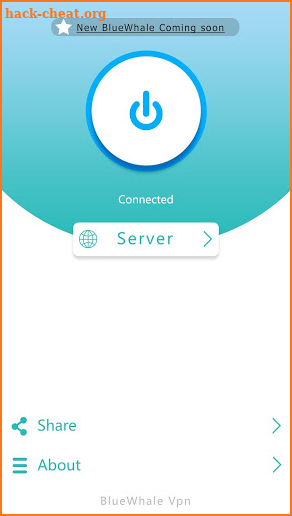 BlueWhale VPN screenshot