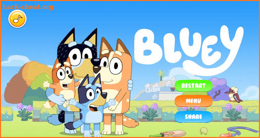 Bluey & Bingo Game family Run screenshot