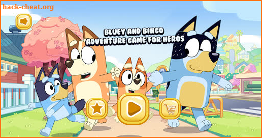 Bluey and Bingo World game Run screenshot