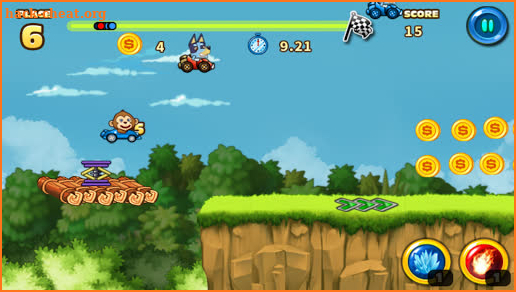 Bluey Dog Racing screenshot
