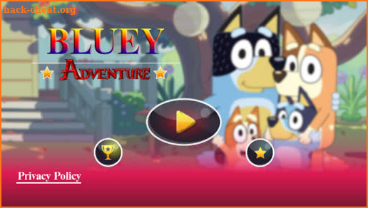 Bluey Space Adventure Game screenshot