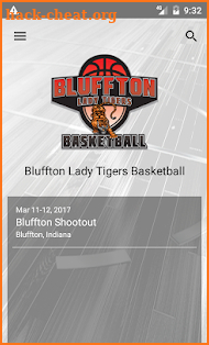 Bluffton Lady Tigers BBall screenshot