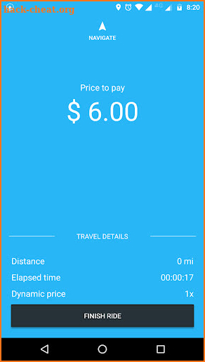 Blumeter - Fare meter for private drivers screenshot