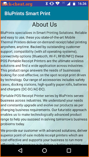 Bluprints Smart Print screenshot