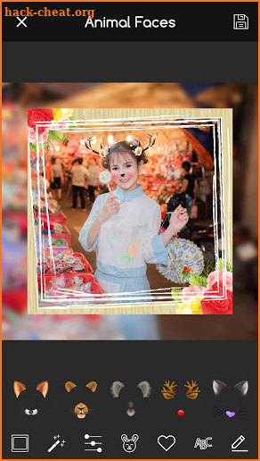 Blur Background Frames for Pictures Photo Editor screenshot