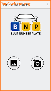 Blur Number Plate Pro screenshot