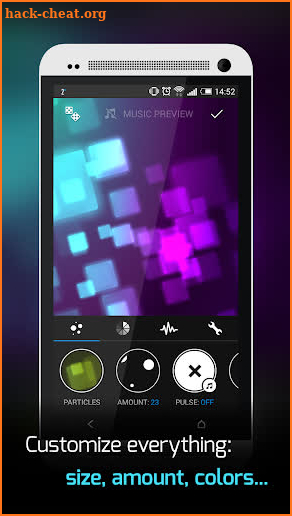 BLW Music Visualizer Wallpaper screenshot