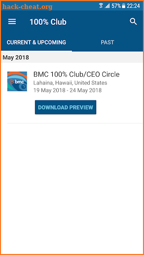 BMC 100% Club/CEO Circle screenshot