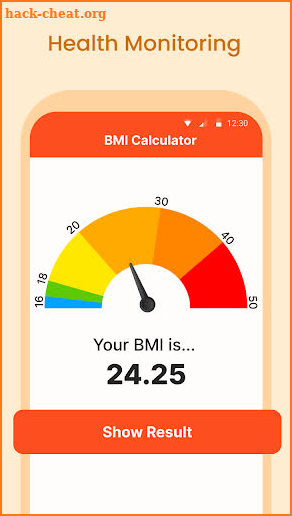 BMI Calculator Body Health screenshot