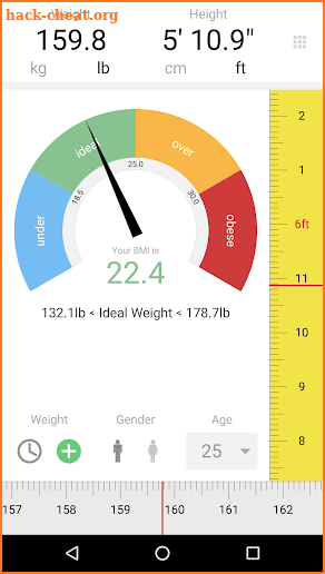 BMI Calculator Pro screenshot