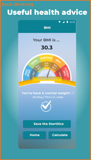 BMI Calculator: Weight Tracker screenshot
