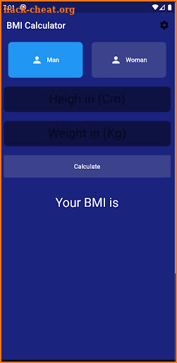 BMICalculator screenshot