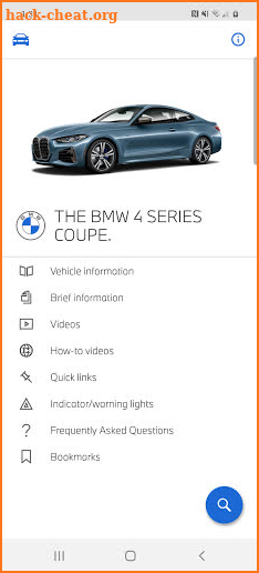 BMW Driver's Guide screenshot