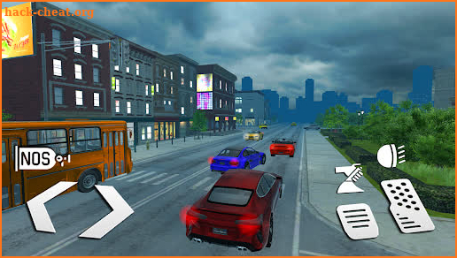 BMW Highway Traffic Car Racing screenshot