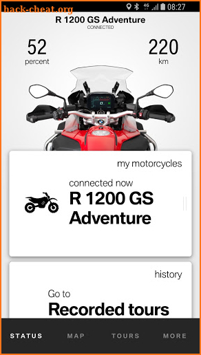 BMW Motorrad Connected screenshot