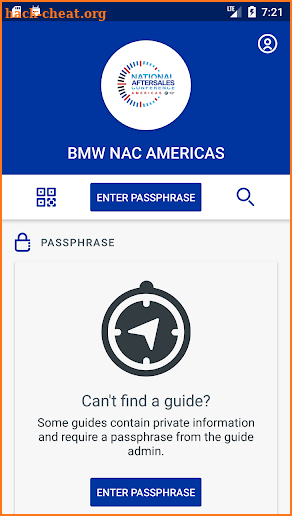 BMW NAC AMERICAS screenshot