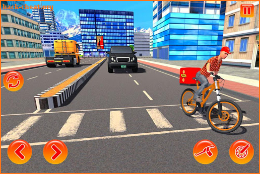 BMX Bicycle Pizza Delivery Boy 2019 screenshot