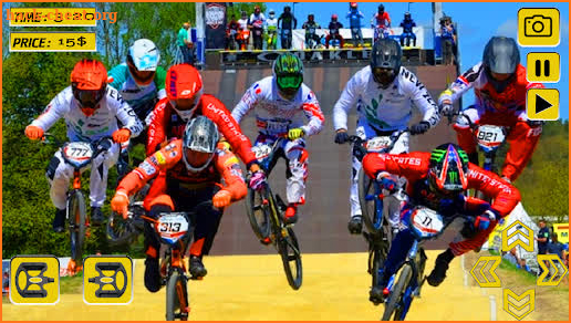 BMX Bicycle Rider 3D - PVP Race Cycle Racing Games screenshot
