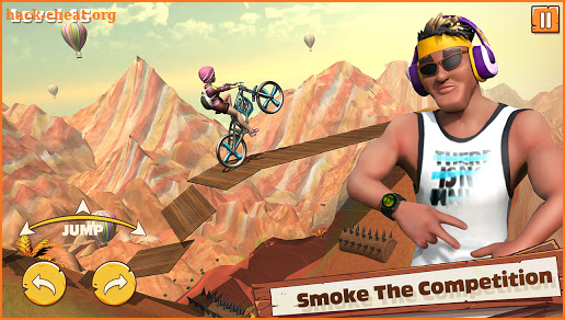 BMX Bicycle Stunts : Cycle Multiplayer Racing Game screenshot