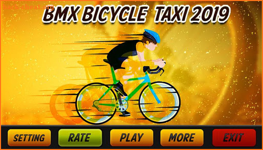 BMX Bicycle Taxi Driver 2019: Cab Sim screenshot