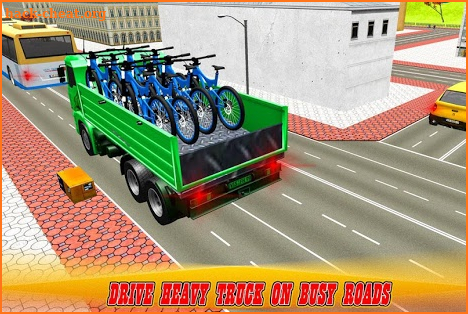 BMX Bicycle Transport Truck Simulator screenshot
