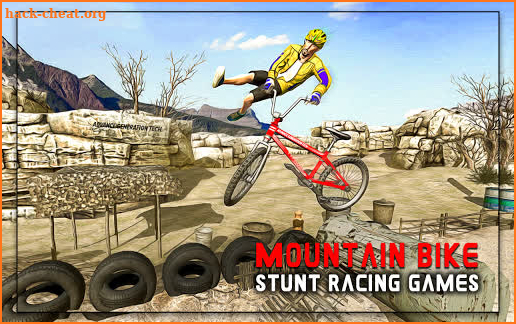 BMX Cycle Race - Mountain Bicycle Stunt Rider screenshot