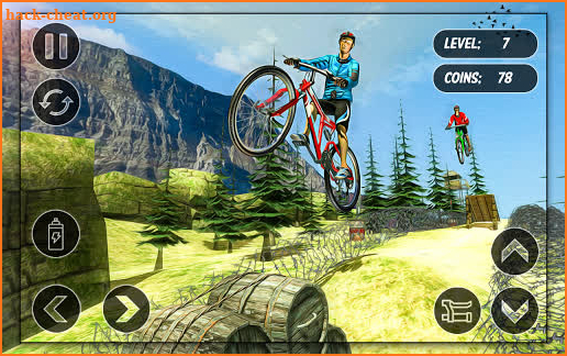 BMX Cycle Race - Mountain Bicycle Stunt Rider screenshot