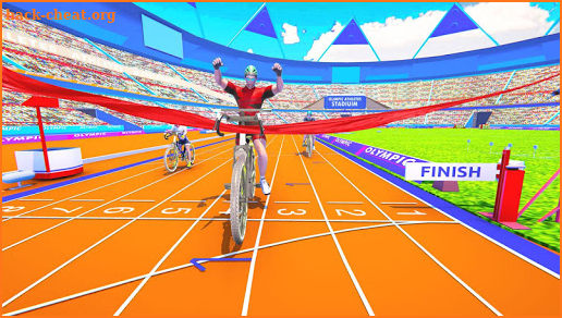 BMX Cycle Racing Track Challenge screenshot