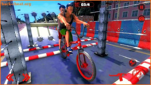 BMX Guts Glory Game - Happy Obstacle Course Wheels screenshot