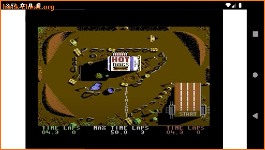 BMX Simulator C64 screenshot