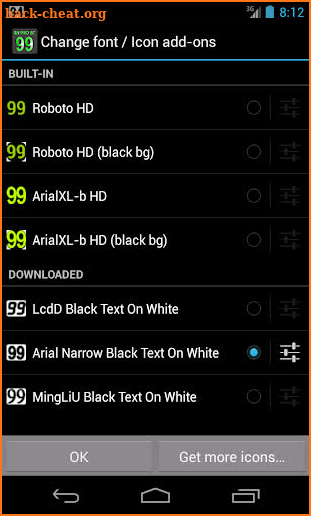 BN Pro Black Text on White screenshot