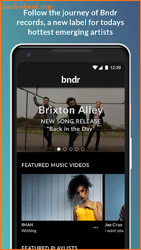 bndr Music screenshot