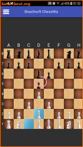 Boachsoft Chesswiz, Chess screenshot