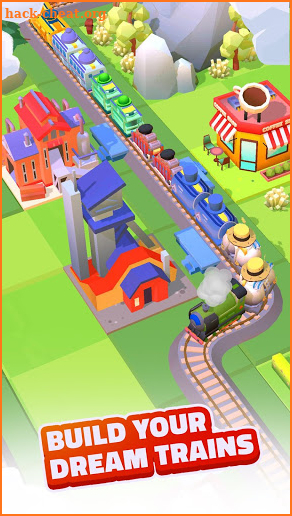 Board Trains Empire－Idle Simulator Management Game screenshot