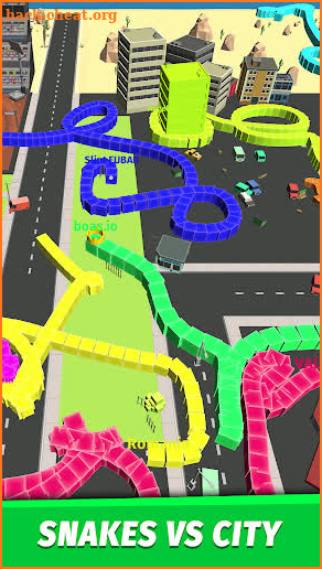 Boas.io Snake vs City screenshot