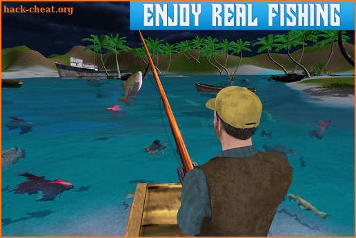 Boat Fishing Simulator: Salmon Wild Fish Hunting screenshot