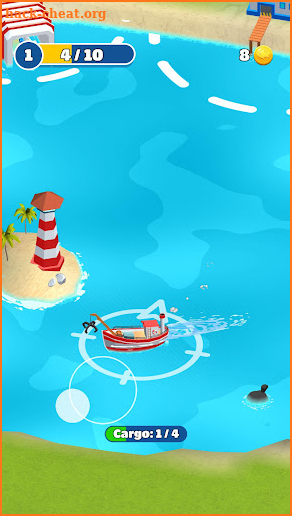 Boat of sea Idle screenshot