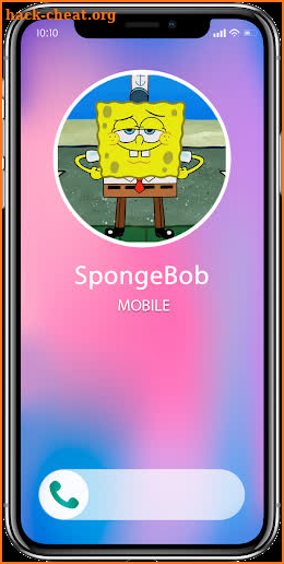 Bob the Sponge Call - Fake video call with Sponge screenshot