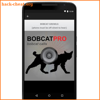 Bobcat Calls BLUETOOTH -No Ads screenshot