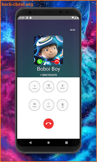 boboi boy Fake Video Call Prnk screenshot