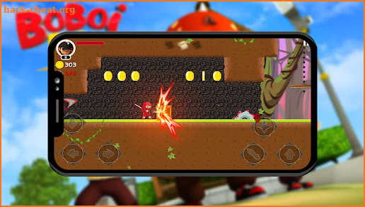 Boboiboy ninja puzzle cartoon game screenshot