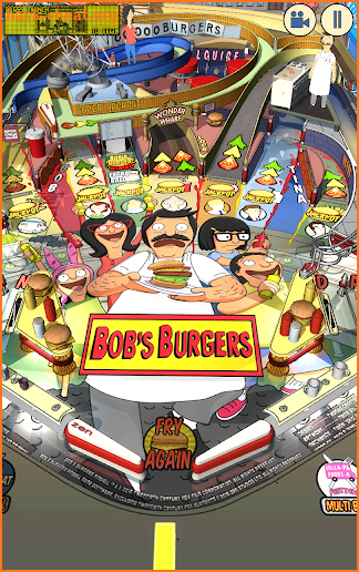 Bob's Burgers Pinball screenshot