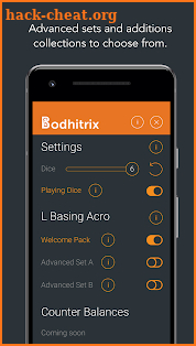 Bodhitrix screenshot