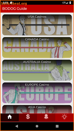 Bodog Mobile Casino 2019 screenshot
