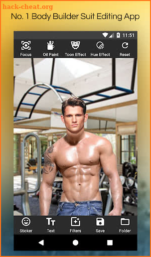 Body Builder Photo Suit screenshot