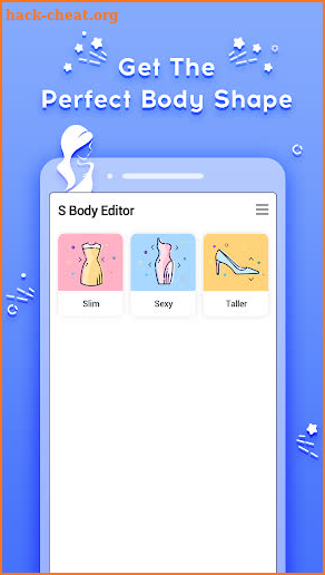 Body Editor Pro - Body retouch & Skinny app screenshot