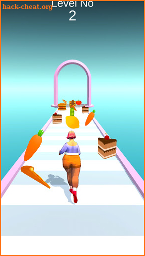 Body fat race 2 fit girl game food racer runner screenshot