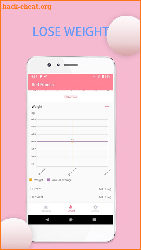Body Fitness - Powerful Exercise App For Women screenshot