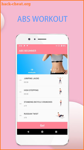 Body Fitness - Powerful Exercise App For Women screenshot